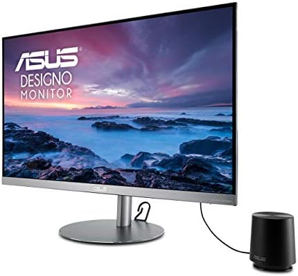 Monitor ASUS Designo 27 1440P (MZ27AQL) - QHD (2560 x 1440), IP-adresu, Ugrađeni zvučnici i subwoofer, Podesivi po visini