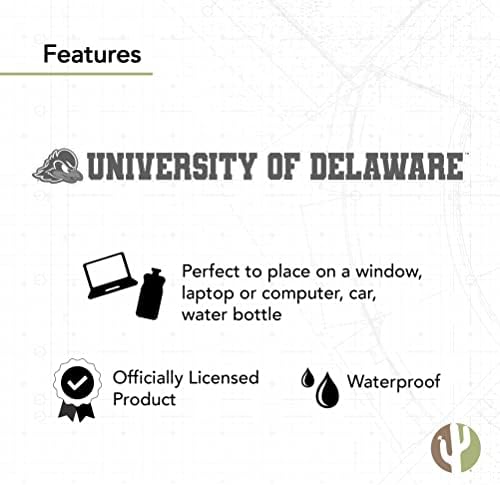 Sveučilište Delaware, Svakome je s Plave Kokoši, Ime, Logo, Natpis na Vinil, Laptop, Boca s Vodom, Auto Album