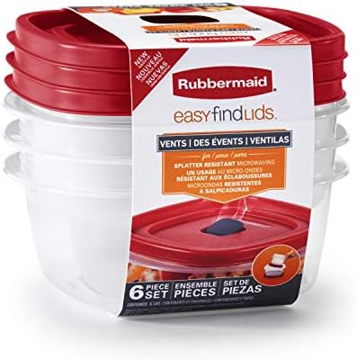 Spremnici za skladištenje proizvoda s ventiliranim poklopcima Rubbermaid Easy to Find, Set od 30 (Ukupno 60