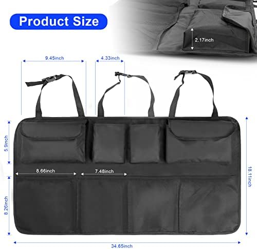 Ažurirajte Organizator prtljažnika automobila s torbicom za pohranu ruksak, Organizator prtljažnika na stražnjem