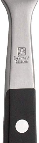 Klasična Zakrivljena Vilica za Meso Wusthof, Crna, Nehrđajući Čelik