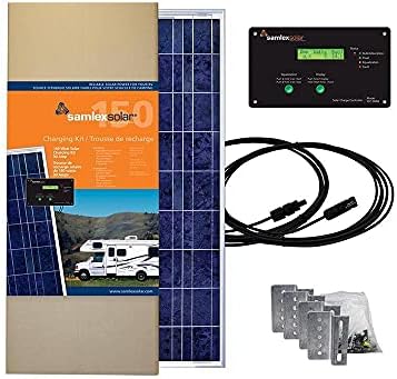 Set za solarno punjenje Samlex America SRV-150-30A Sve u jednom sa kontrolerom
