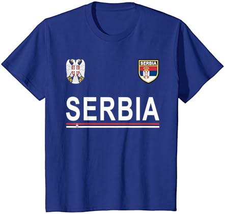 Majica sa nogometom Srbije - Majica s nogometom Srbije 2017