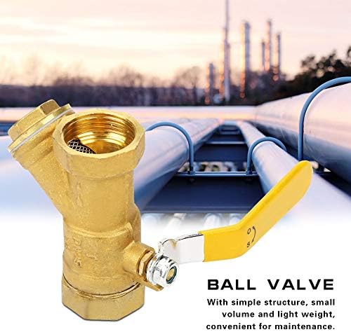 1 BSP DN25 navoj Y-Oblika prikladniji mesinga Filter-filter ventil, Adapter za spojnice za Vodu, plin, ulje