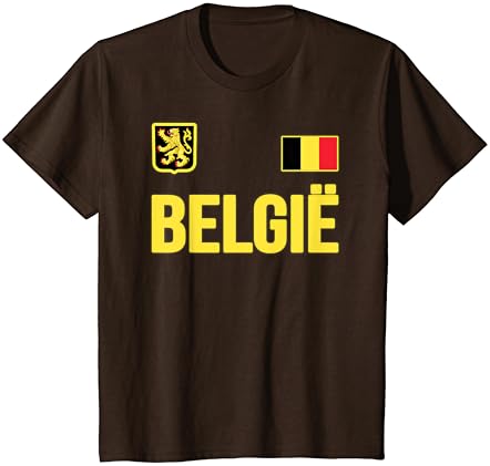 Belgijski majica Belgijska Zastava Belgijski Suvenir Ljubavni Poklon