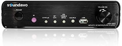 Soundavo NSA-250 Многоместный Pojačalo strujanja zvuka 50 W + 50 W | Podržava Svirati, DLNA, Wi-Fi i Bluetooth