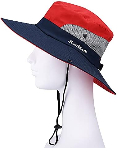 Sowift Ulica Riblja šešir sa zaštitom od uv zračenja, Sklopivi nadvoji godišnje šešir od sunca sa širokim poljima
