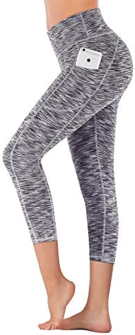 Hlače za joge IUGA s visokim strukom i džepovima, Kontrola trbuh, sweatpants za žene, 4-полосные elastične tajice