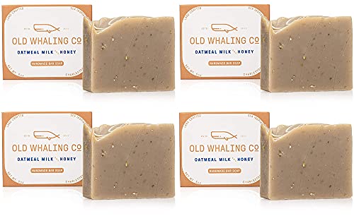 Old Whaling Co | bar proteinska Sapun sa Овсяным mlijekom i medom | Vlaži i mazi kožu | Nježno čišćenje | Hidratantna