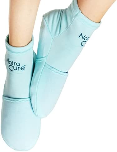 Čarape za hladne terapije NatraCure - za Višekratnu upotrebu Гелевые Papuče sa smrznutim ledom za nogu, Peta,