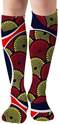 Tekstil Modne Tkanine S Afričkim po cijeloj površini Apstraktne Kompresije Čarapa Za Žene i Muškarce - Najbolje
