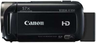 Kamkorder Canon VIXIA HF R50 Full HD sa Wi-Fi i 3-inčni LCD zaslon (crna) (Ukinut proizvođač)