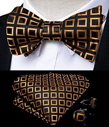 ДиБанГу Svila muških kravata i leptir kodovi za лацкана Set obujmica za kravatu Paisley однотонный kravatu s
