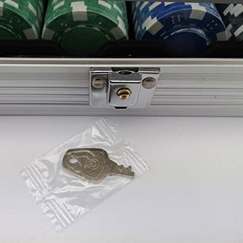 Set čipova za poker, casino Tradeopia Premium klase od 500 predmeta težina 11,5 grama s 2 palube kartica, 5
