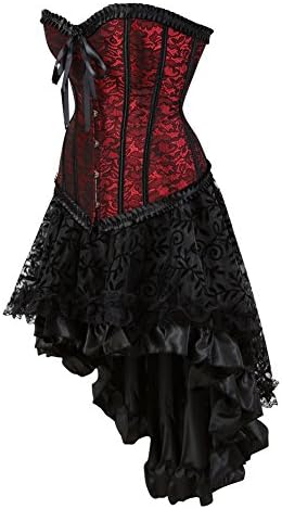 Korzeti s po cijeloj površini Житунеми za žene Plus Size Бурлескные Haljine Victorian Odijelo Moulin Rouge