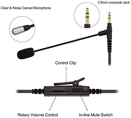 Kabel za igre Boom mikrofon je Kompatibilan sa utakmice laptop PS4 i Xbox One RAČUNALA i slušalice Sony MDRXB950BT,