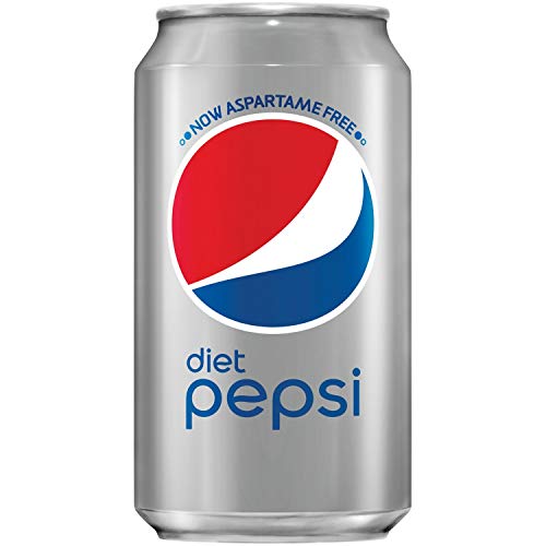 Pepsi 83775 Dijetetski napitak Pepsi, 12 unci. Banke, 12/PC, Srebrna/Plava