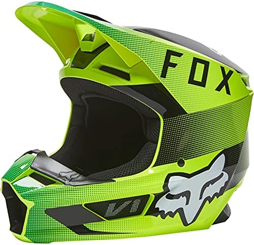 Muški offroad kaciga Fox Racing (Fluorescentno žuto-RIDL, veliki)