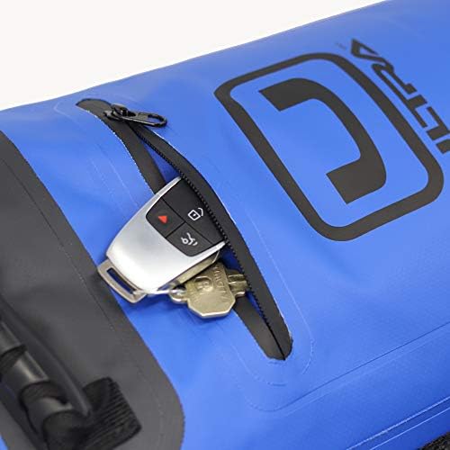 Ultra Vodootporne Suha torba sa dobrim pristupom, Prednji džep na zip, Bočnim džep, Mekim плечевыми trake i