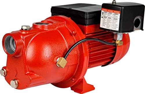 Inkjet pumpa za plitke bušotine Red Lion RL-SWJ50 97080502 1/2 l. s. 13 l. s. / min od lijevanog željeza, Crvena