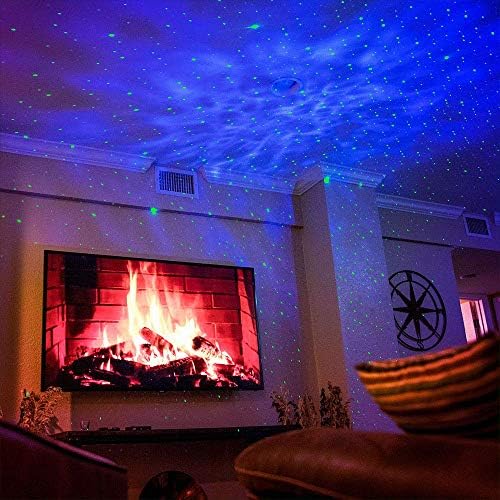 BlissLights Sky Lite - LED Laserske Star projektor, Rasvjeta Galaksije, Lampa Maglice za Gaming sobe, Kućno