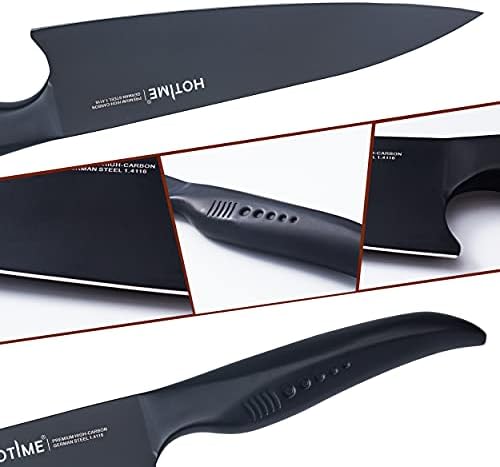 Kuhar nož-Kuhinjski nož HOTIME, 8,5-Inčni Высокоуглеродистая Njemački nehrđajućeg čelika s ergonomskim ručka,
