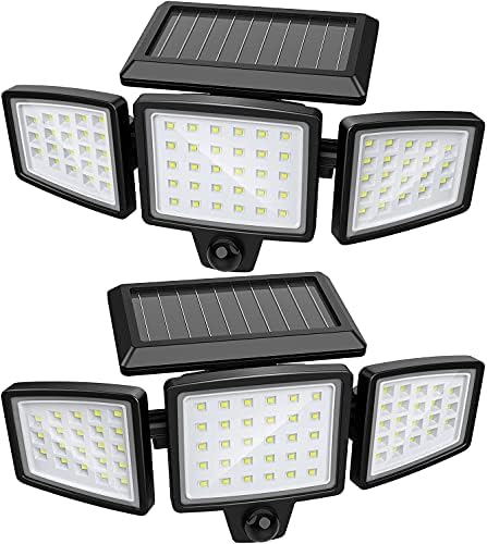 Solarne Lampe Na Otvorenom, Postali Super Svijetle 72 Led Senzora Pokreta Na 2500LM, Zaštitne Svjetla, Vodootporna