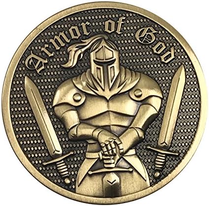 Наградная Oklop Boga - Efežanima 6:11-3D Prigodni novčić-poziv s mnogima, od Antičkog zlata