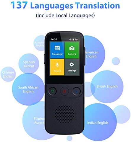 Uređaj za prevođenje jezika - Dvosmjerna podrška u realnom vremenu Wi-Fi pristupne Točke 138 Jezika za turističko