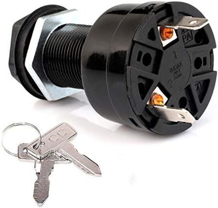 Prekidač Roykaw Prekidač Ključa za Paljenje Starter za Klub vozila Ili Golf-kara 1025086-01 Električni 2-PINSKI