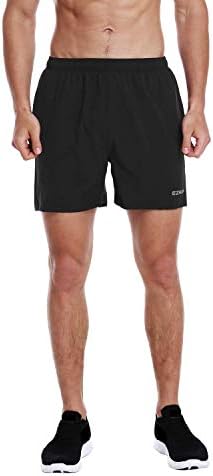 Gospodo trening kratke hlače za trčanje EZRUN 5 inča Быстросохнущие lagane sportske kratke hlače s džepovima na zatvarač sa postavom