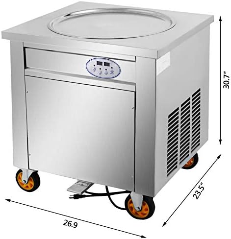 VEVOR Poslovni Stroj za Peciva s ledom, Stroj za kuhanje йогуртового krema snage 1800 W, Stroj za peciva pečena