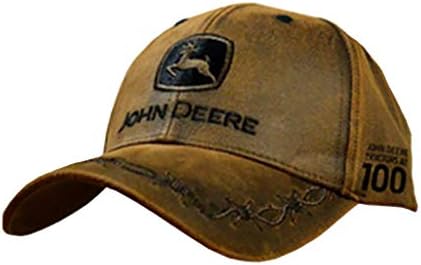 Svakodnevni Kapu John Deere s нашивкой od клеенки na 100-ljetnu obljetnicu, smeđa