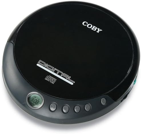 Osobno CD-player Coby CXCD109BLK sa стереонаушниками, Crna
