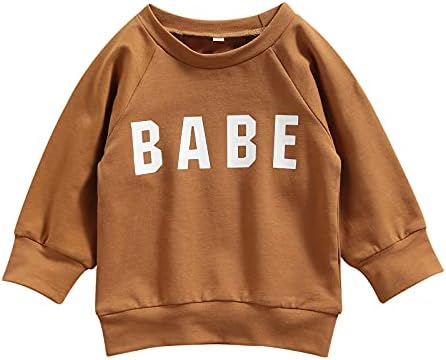 Beba je Beba Dječaci Djevojčice Majica Dijete Pisma sa po cijeloj površini Džemper, Pulover Top