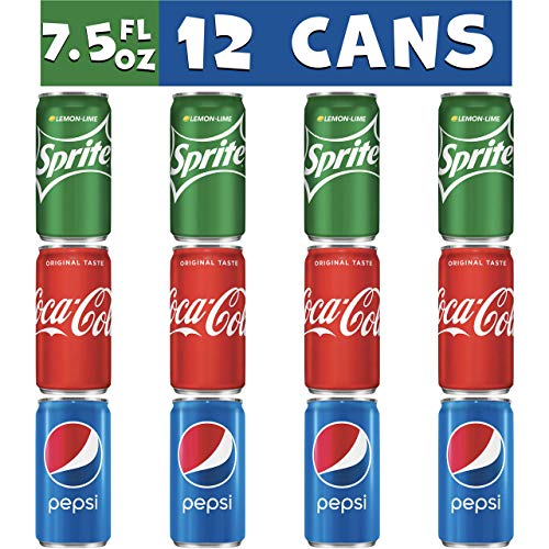 Komplet od 12 mini banaka sodom, Pakiranjem bezalkoholnih pića od 7,5 grama s Coca-cole, Pepsi i limun-лаймовой