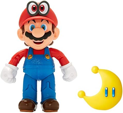 Коллекционный Mario bros SUPER MARIO Nintendo Mario, odjeven u 4-inčni mobilni артикулированную lik s tom dodatnom
