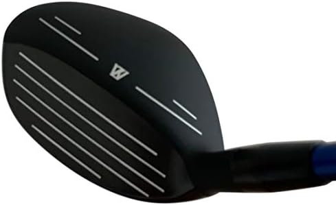 Japanski set golf klubova WaZaki 4-SW USGA R A Rules Hybrid Irons, Model WLIIs,Potpuno Prekriven crnim uljem,Muški Običan fleksibilan,Vratila Pro 55 g,Standardna dužina,Ograničenom izdanju,s poklopcem,Pakiranje od 16