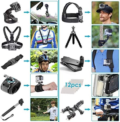 Digitalni Akcija-Kamera GoPro HERO8 Black - Vodootporan, zaslon Osjetljiv na dodir, Video 4K UHD, 12 - Megapiksela