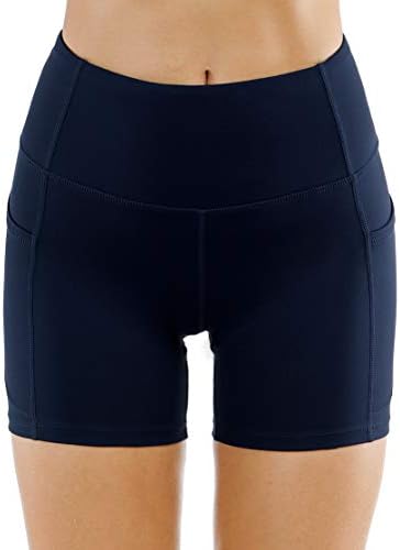 U TERETANI LJUDI u kratkim hlačama za joge s visokog struka za žene Kratke hlače za fitness s kontrolom trbuh