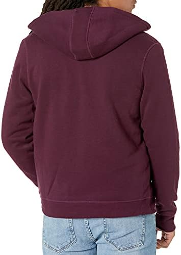 Muška шерп-majica Essentials na obloge s kapuljačom zip sa kapuljačom od runo
