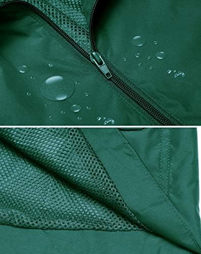 ZHENWEI odjeća za kišu Ženski Vodootporan sa Postavom Plašt Na Otvorenom Za Aktivan Odmor, Planinarenje