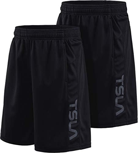 Sportske kratke hlače TSLA 1 ili 2 Komada Za dječake, Быстросохнущие Kratke hlače za trčanje, košarka, Sportske Kratke hlače za aktivne sportove