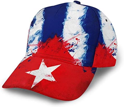 Kuba Kubanski Zastava Umjetnosti Kapu Kapu Tata Šešir Muškarci Žene Podesiva Šešir Crni