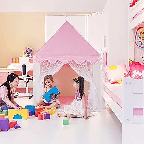 LTKX i Dječje igralište šator za djevojčice Šator princess Pink dvorac Igra dom za djecu u zatvorenom prostoru