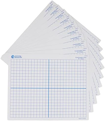 Nastavna sredstva Tepisi za suho brisanje s jedinicom za obostrani osi x-Y veličine 9 X 11 cm, Grafika, Pribor