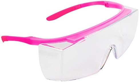 Zaštitne naočale BHTOP Zaštitna odjeća za oči L010 Prozirne Leće Za Naočale Iznad-Posebne Naočale ružičaste