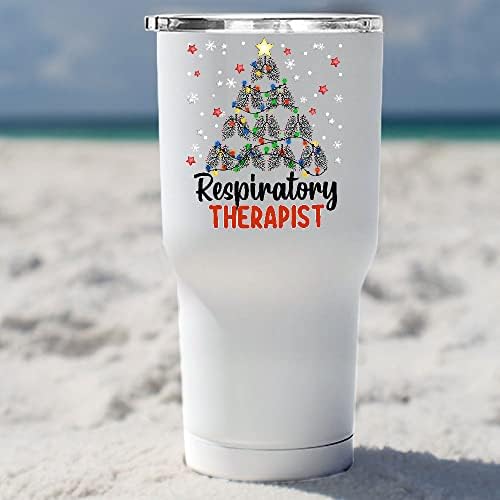 Božićni Respiratorni Terapeut,Drvo Respiratornu terapiju,Pulmolog Božićno Život medicinske Sestre Bijela Bubalo