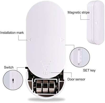 Prozor Vrata Alarm Senzor je Sigurno da se Prijavite, Bežični Magnetski 130дБ Super Glasne Osobna Sigurnost