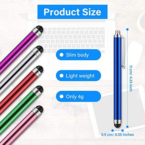 Skup стилусов Outus od 100 Univerzalnih kapacitivnih стилусов, kompatibilan sa Samsung планшетами, Većinom uređaja kapacitivni zaslon osjetljiv na dodir (različitih boja)